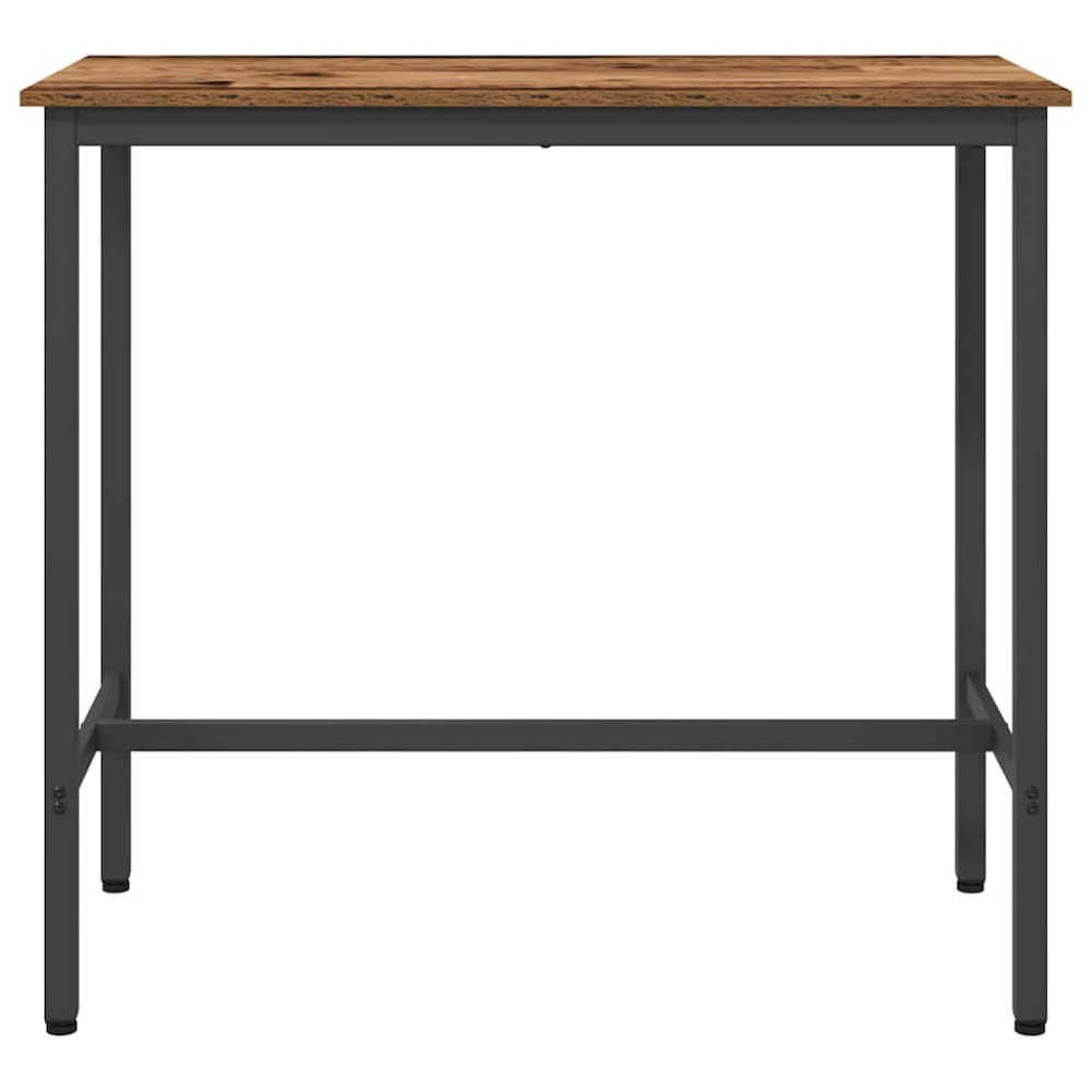 Produktbild för bord Gammalt trä 100 x 50 x 90,5 cm Konstruerat trä och stål