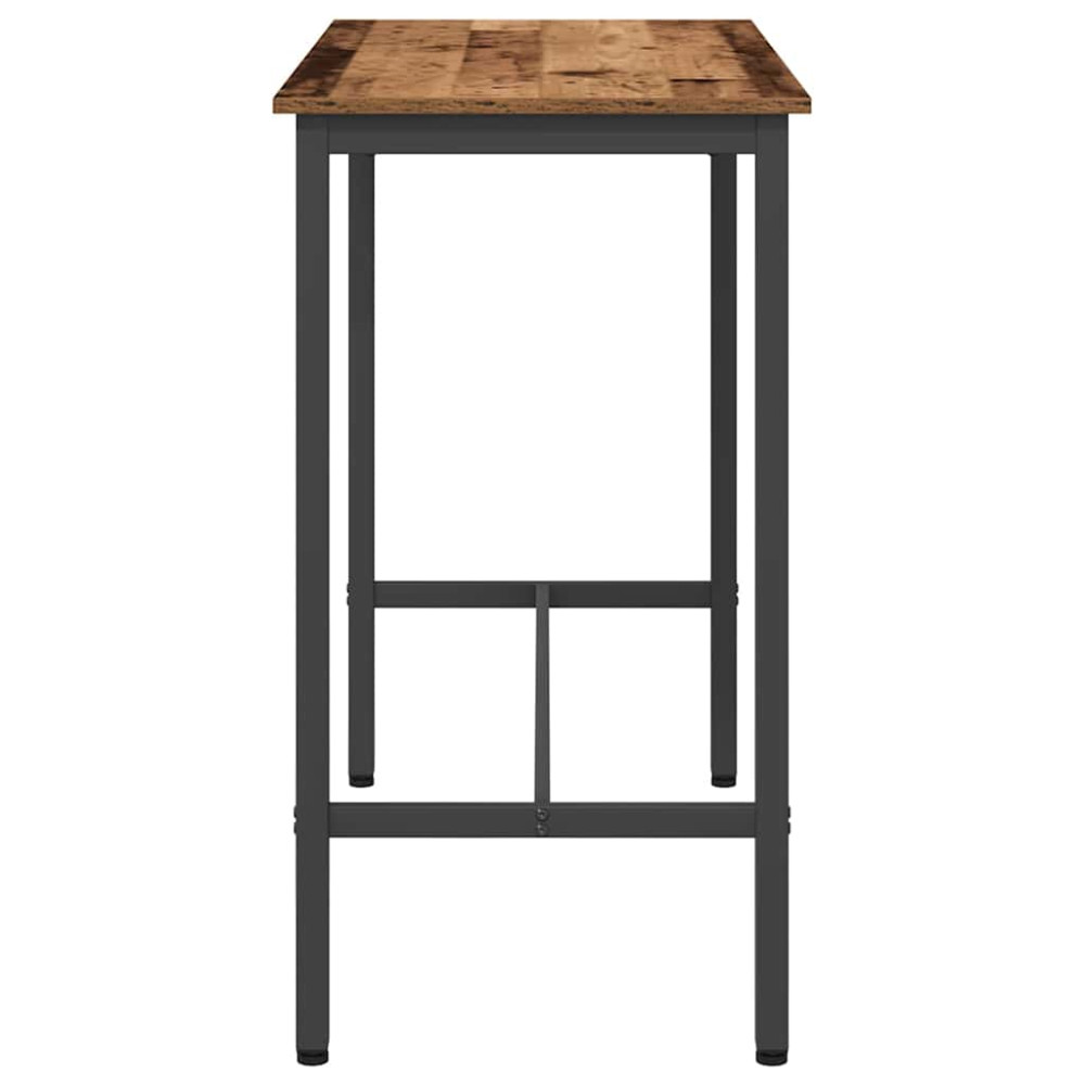 Produktbild för bord Gammalt trä 100 x 50 x 90,5 cm Konstruerat trä och stål