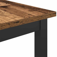 Produktbild för bord Gammalt trä 100 x 50 x 90,5 cm Konstruerat trä och stål
