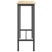 Produktbild för bord Sonoma-ek 100 x 40 x 100,5 cm Konstruerat trä och stål