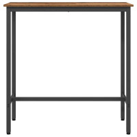 Produktbild för bord Gammalt trä 100 x 40 x 100,5 cm Konstruerat trä och stål