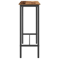 Produktbild för bord Gammalt trä 100 x 40 x 100,5 cm Konstruerat trä och stål
