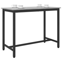Produktbild för bord Grå Sonoma 100 x 50 x 76,5 cm Konstruerat trä och stål