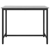 Produktbild för bord Grå Sonoma 100 x 50 x 76,5 cm Konstruerat trä och stål
