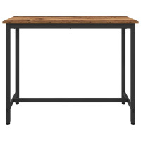 Produktbild för bord Gammalt trä 100 x 50 x 76,5 cm Konstruerat trä och stål