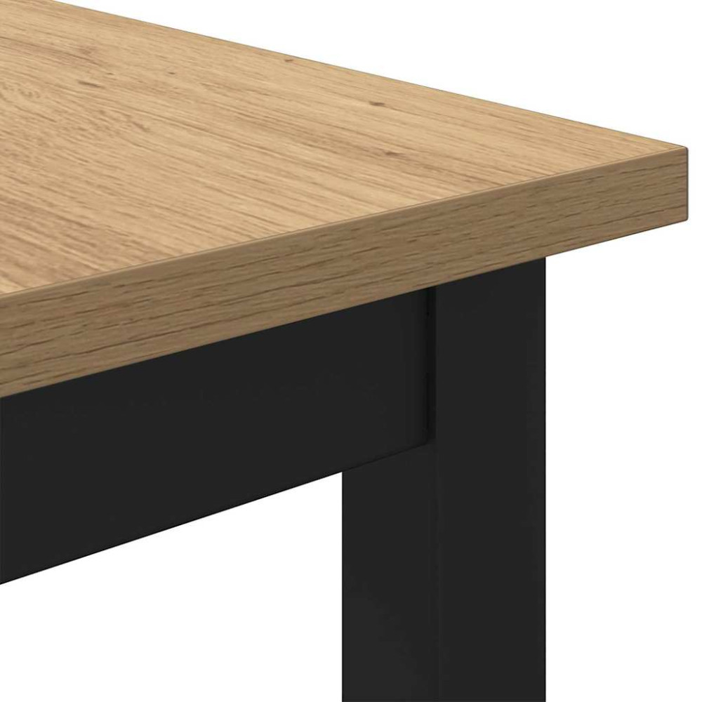 Produktbild för bord Artisan Ek 100 x 50 x 76,5 cm Konstruerat trä och stål