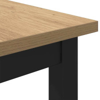 Produktbild för bord Artisan Ek 100 x 50 x 76,5 cm Konstruerat trä och stål