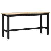 Produktbild för Matbänk 2 pcs Sonoma-ek 100 x 32,5 x 48,5 cm