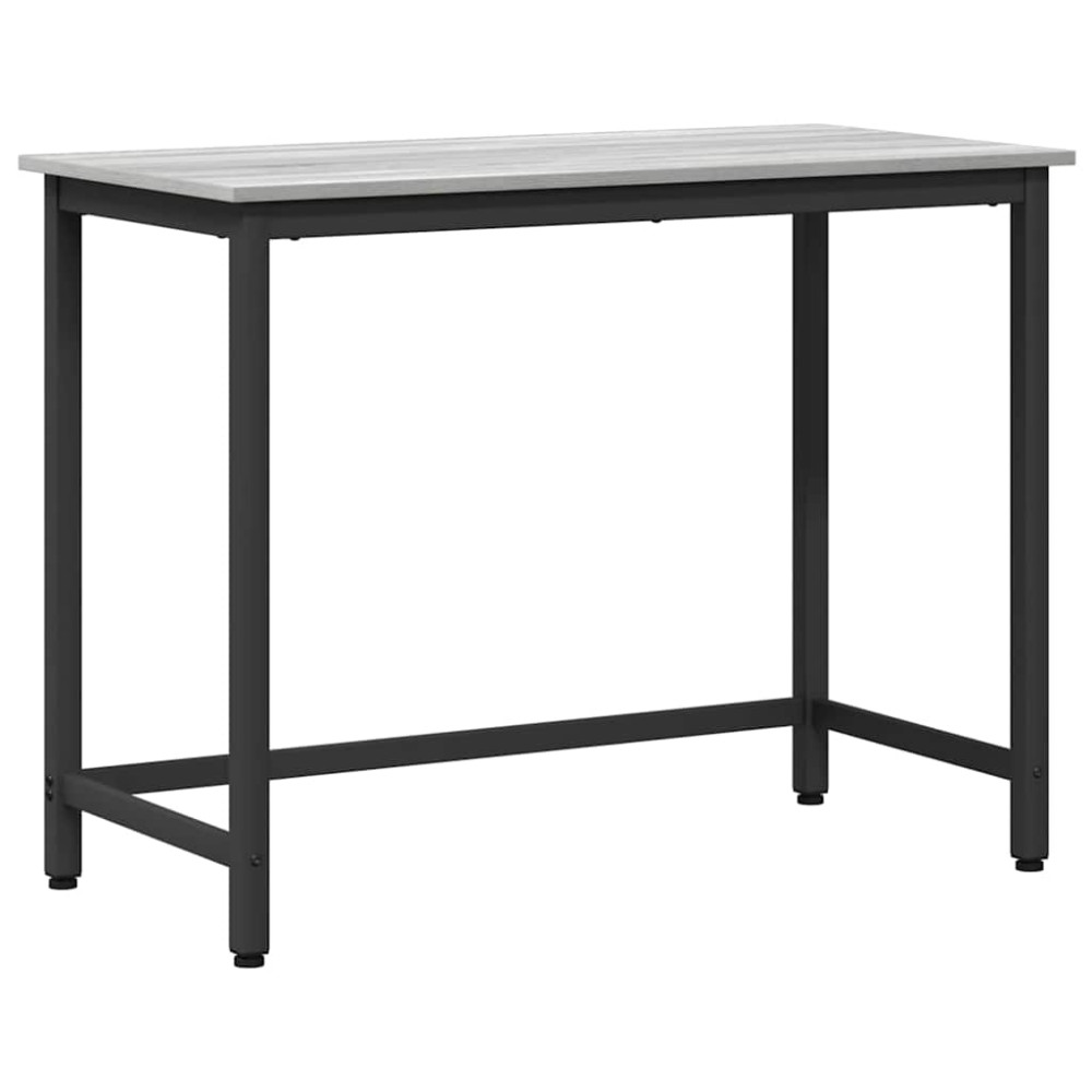 Produktbild för bord Grå Sonoma 80 x 50 x 76,5 cm Konstruerat trä och stål