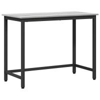 Produktbild för bord Grå Sonoma 80 x 50 x 76,5 cm Konstruerat trä och stål