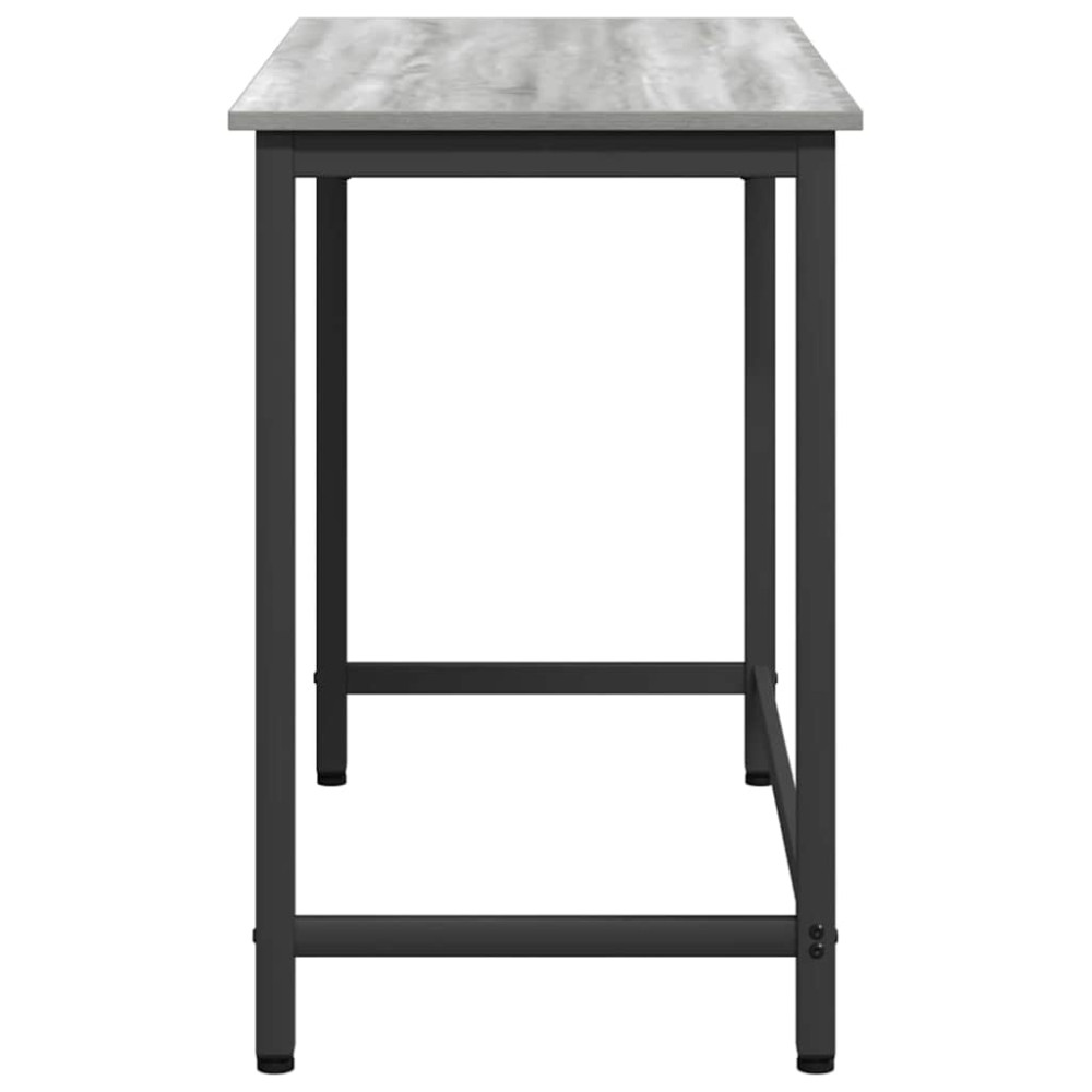 Produktbild för bord Grå Sonoma 80 x 50 x 76,5 cm Konstruerat trä och stål