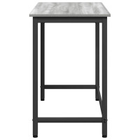 Produktbild för bord Grå Sonoma 80 x 50 x 76,5 cm Konstruerat trä och stål
