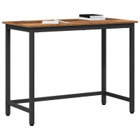 Produktbild för bord Gammalt trä 80 x 50 x 76,5 cm Konstruerat trä och stål