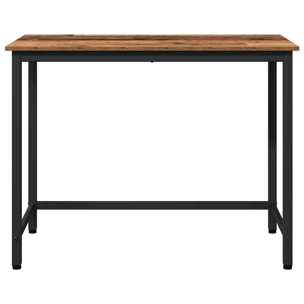 Produktbild för bord Gammalt trä 80 x 50 x 76,5 cm Konstruerat trä och stål