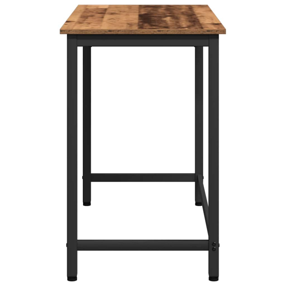 Produktbild för bord Gammalt trä 80 x 50 x 76,5 cm Konstruerat trä och stål
