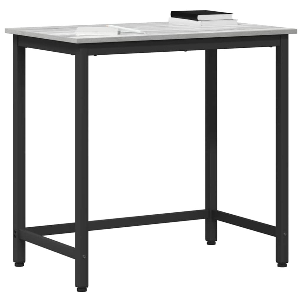 Produktbild för bord Grå Sonoma 100 x 50 x 76,5 cm Konstruerat trä och stål