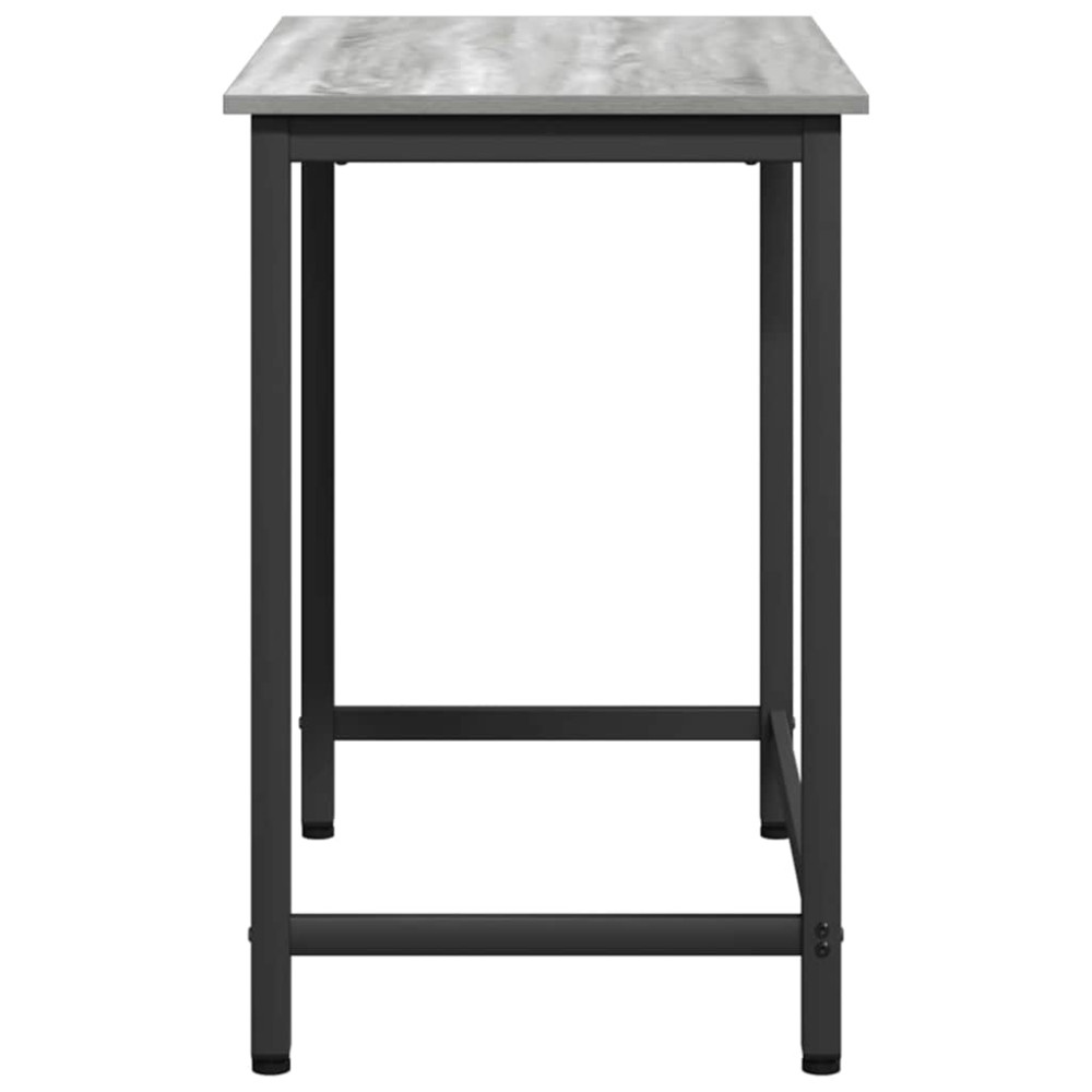 Produktbild för bord Grå Sonoma 100 x 50 x 76,5 cm Konstruerat trä och stål