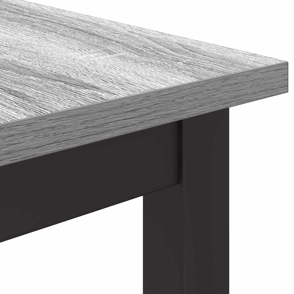 Produktbild för bord Grå Sonoma 100 x 50 x 76,5 cm Konstruerat trä och stål