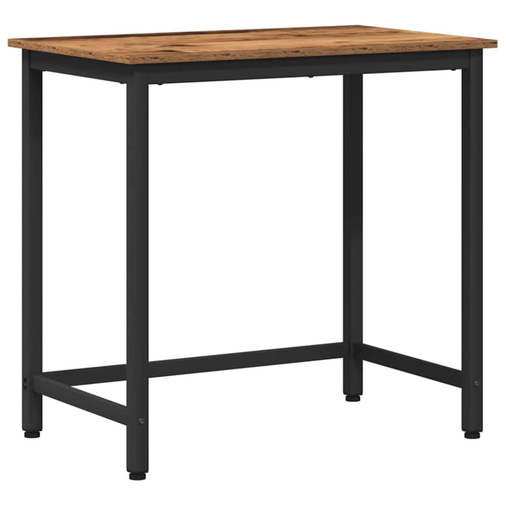 Produktbild för bord Gammalt trä 100 x 50 x 76,5 cm Konstruerat trä och stål