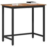 Produktbild för bord Gammalt trä 100 x 50 x 76,5 cm Konstruerat trä och stål
