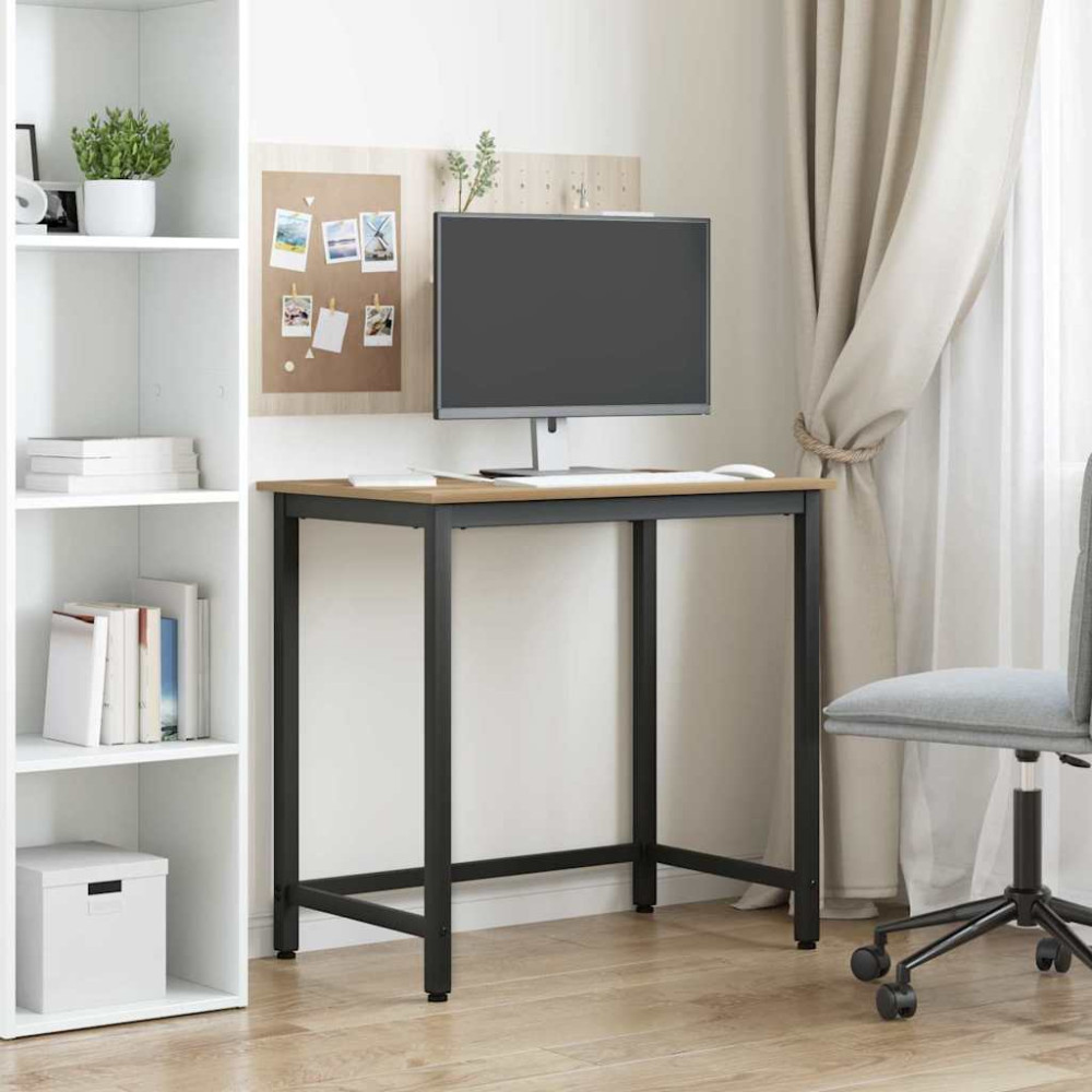 Produktbild för bord Artisan Ek 100 x 50 x 76,5 cm Konstruerat trä och stål