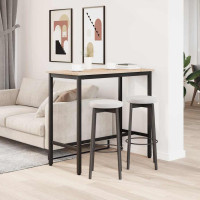 Produktbild för bord Naturfärg 100 x 50 x 91 cm Konstruerat trä och stål