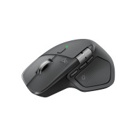 Produktbild för Logitech MX Master 4 - mus - Bluetooth, 2.4 GHz - grafit