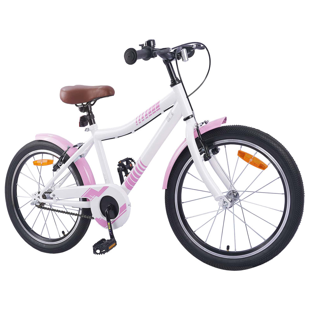 Produktbild för Barncykel 20 Tum för 6-11 år gamla Ljusrosa