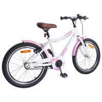 Produktbild för Barncykel 20 Tum för 6-11 år gamla Ljusrosa