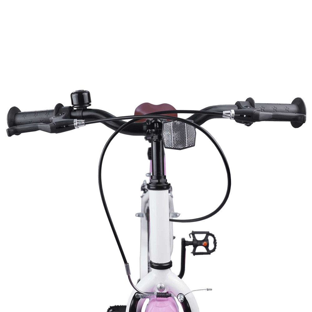 Produktbild för Barncykel 20 Tum för 6-11 år gamla Ljusrosa