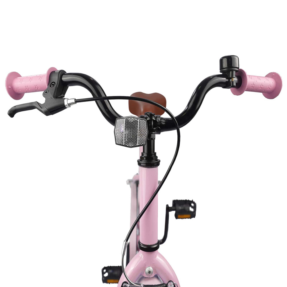 Produktbild för Barncykel 20 Tum för 6-11 år gamla Ljusrosa