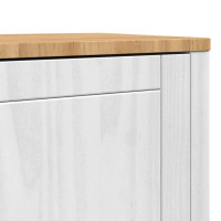 Produktbild för Sideboard FLORO Vit 70 x 30 x 70,5 cm Massiv furu