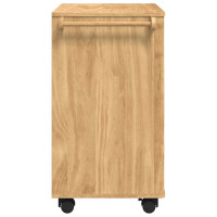 Produktbild för Köksvagn FLORO Vaxbrun 72,5 x 45 x 80 cm Massiv furu