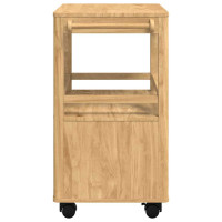 Produktbild för Köksvagn FLORO Vaxbrun 72,5 x 45 x 80 cm Massiv furu