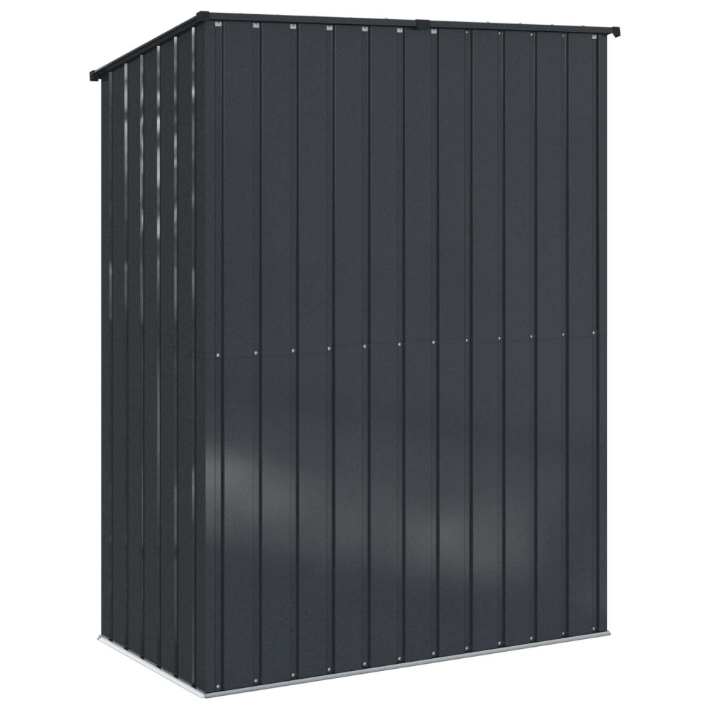 Produktbild för Trädgårdsskjul Antracit 153,5 x 86 x 200 cm Metall