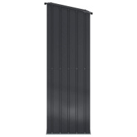 Produktbild för Trädgårdsskjul Antracit 203,5 x 73 x 200 cm Metall