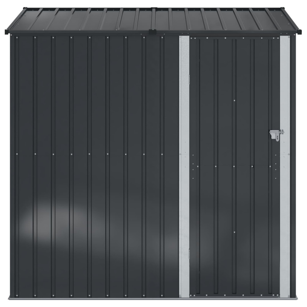 Produktbild för Trädgårdsskjul Antracit 203 x 85,5 x 200 cm Metall