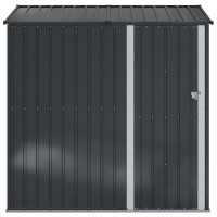 Produktbild för Trädgårdsskjul Antracit 203 x 85,5 x 200 cm Metall