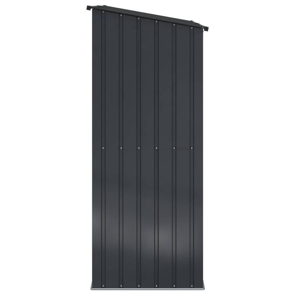 Produktbild för Trädgårdsskjul Antracit 203 x 85,5 x 200 cm Metall
