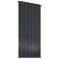 Produktbild för Trädgårdsskjul Antracit 203 x 85,5 x 200 cm Metall