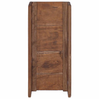 Produktbild för Hylla Brun 24 x 13 x 54 cm Massivt mahognyträ
