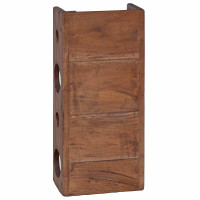 Produktbild för Hylla Brun 24 x 13 x 54 cm Massivt mahognyträ