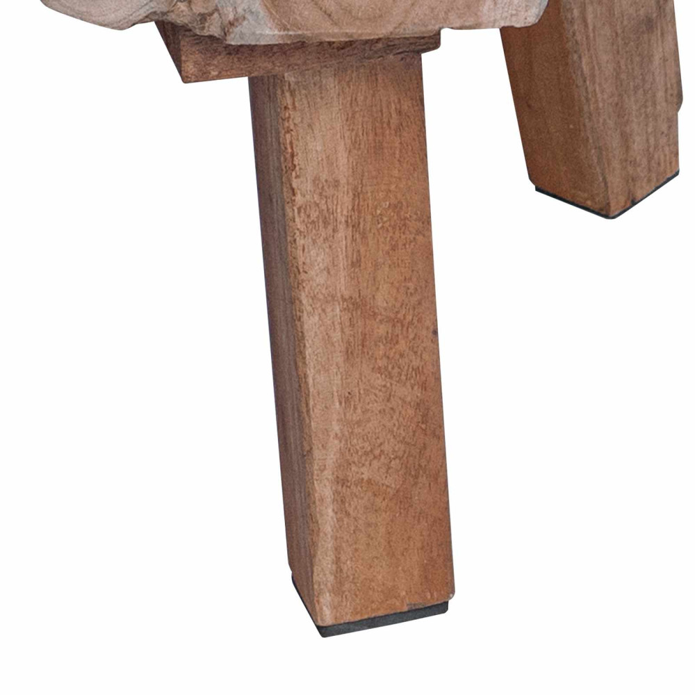Produktbild för Sängbord Brun 40 x 40 x 25 cm Solid återvunnen trä