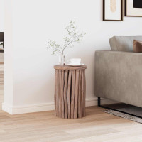 Produktbild för Pall Naturfärg 30 x 30 x 45 cm Massivt teakträ