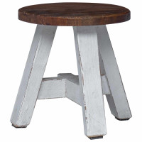 Produktbild för Pall Naturfärg 22 x 22 x 24 cm Mahognyträ