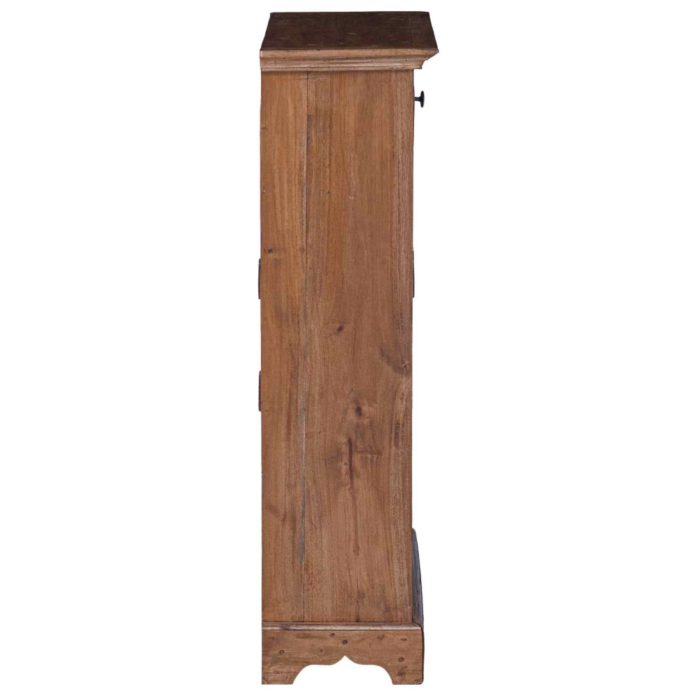 Produktbild för Vinställ 55 x 23 x 85 cm Massivt mahognyträ