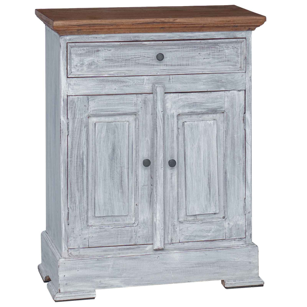 Produktbild för Förvaringsskåp 63 x 30 x 79 cm Massivt mahognyträ