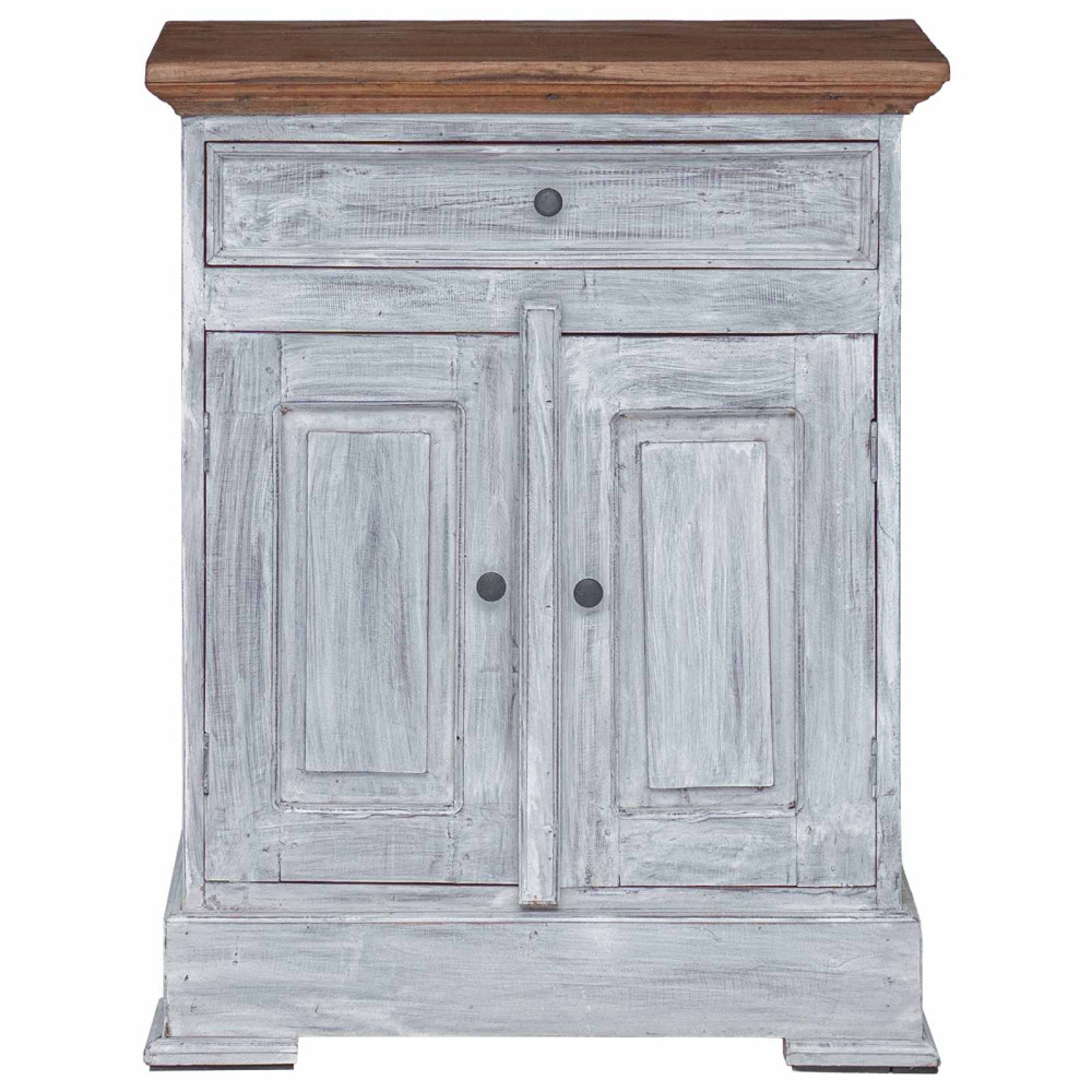 Produktbild för Förvaringsskåp 63 x 30 x 79 cm Massivt mahognyträ