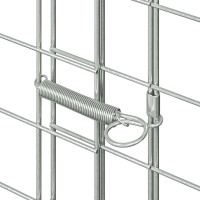 Produktbild för Kaninbur Silver 100 x 100 x 210 cm Galvaniserat Stål