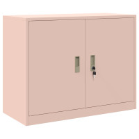 Produktbild för Förvaringsskåp Rosa 90 x 40 x 70 cm Stål